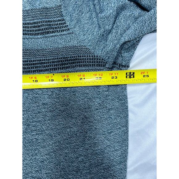 Smartwool Men’s XL Gray Stripe Crew Neck Sweater Polyester Merino Wool Nylon - Picture 6 of 7